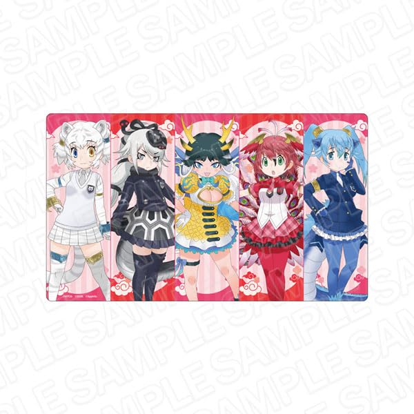 Amazon.co.jp: けものフレンズ3 ラバーデスクマット 四神＆麒麟 : おもちゃ